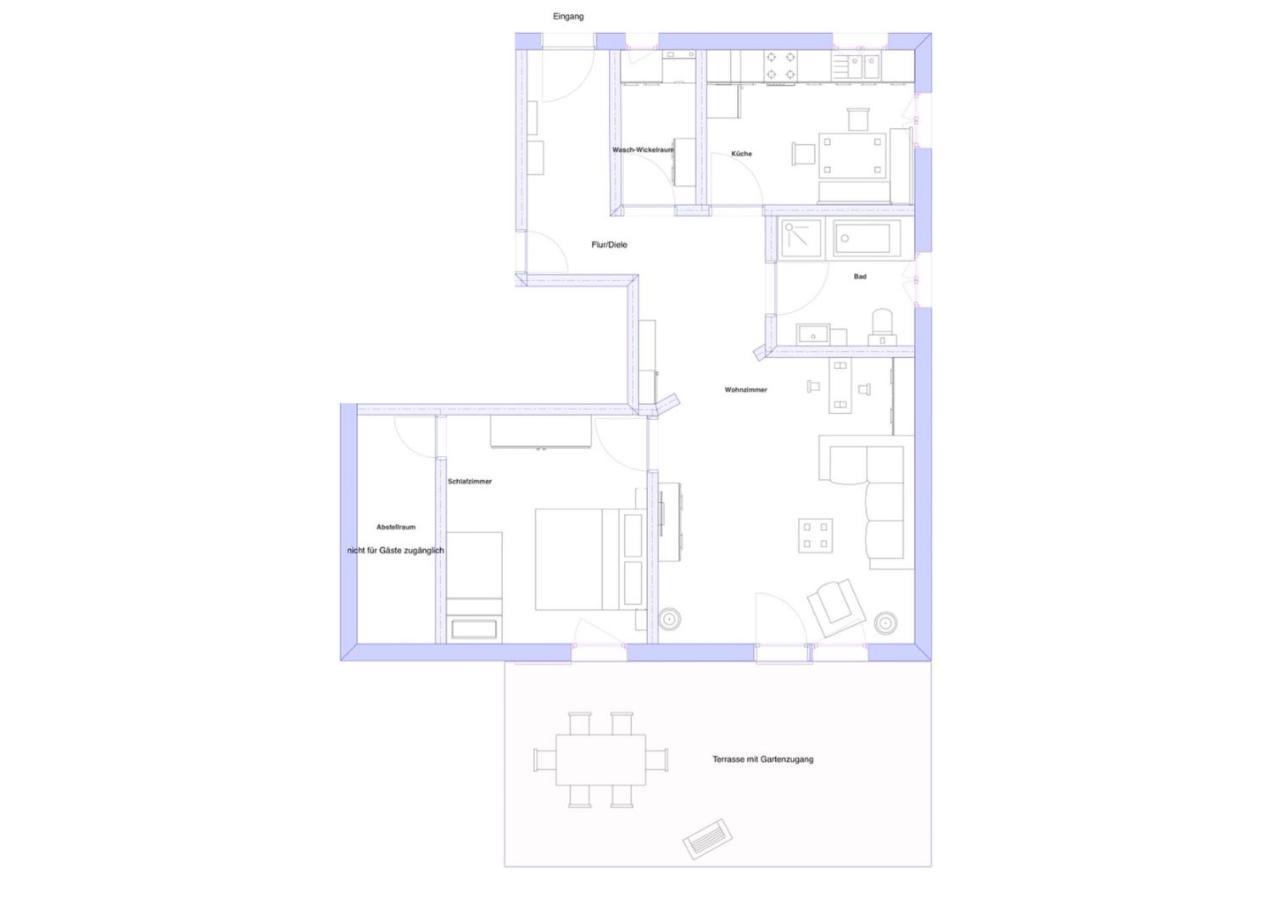 Ferienwohnung Biosphaerenblick Мюнзинген Экстерьер фото